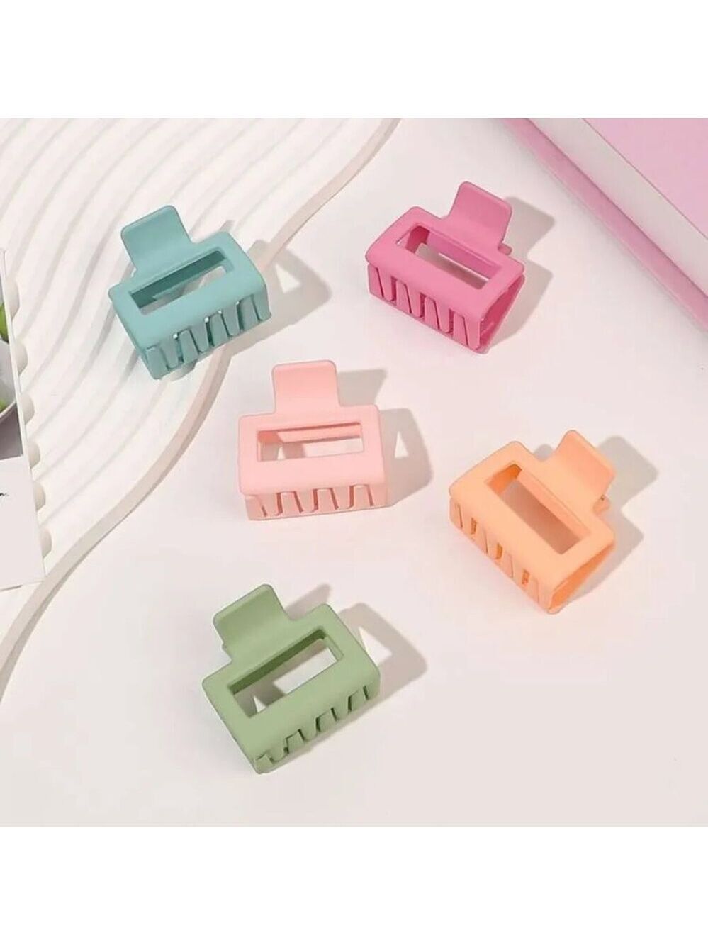 ($6) Hair Clip Bundle - Pastels